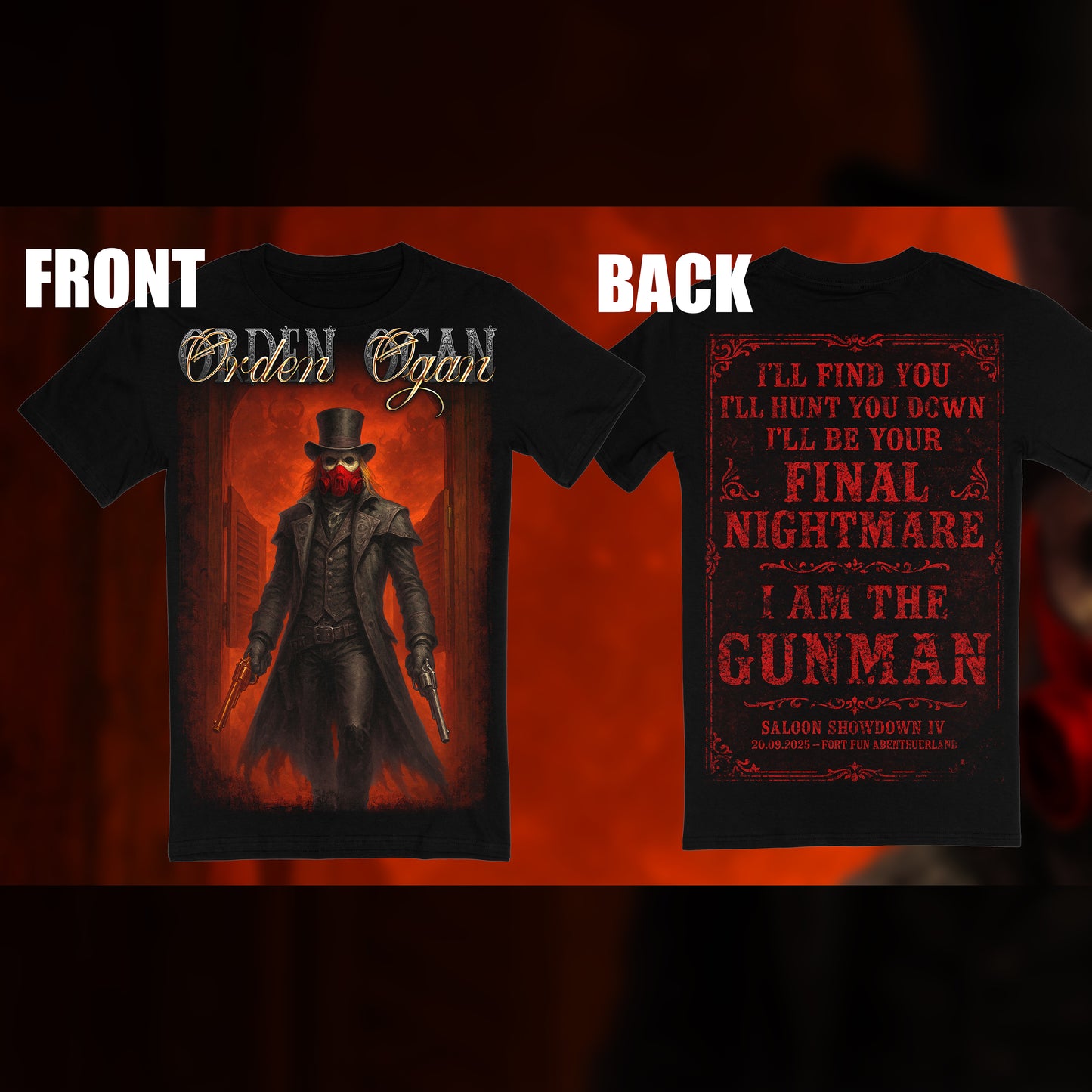 TICKET + SHIRT Bundle "SALOON SHOWDOWN" - 20.09.2025 - SALOON FORT FUN