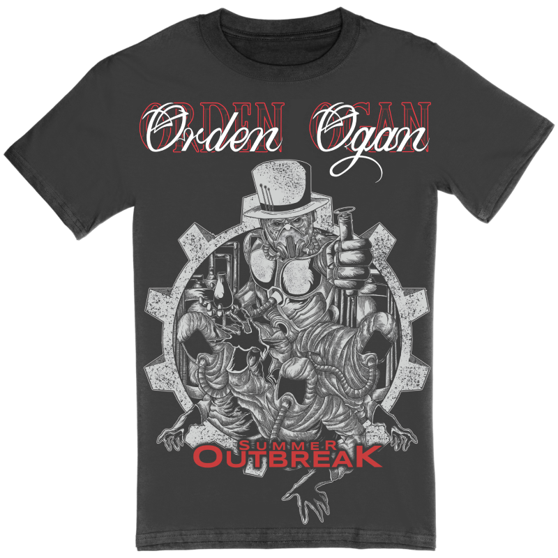 SUMMER OUTBREAK 2021 GREY T-SHIRT