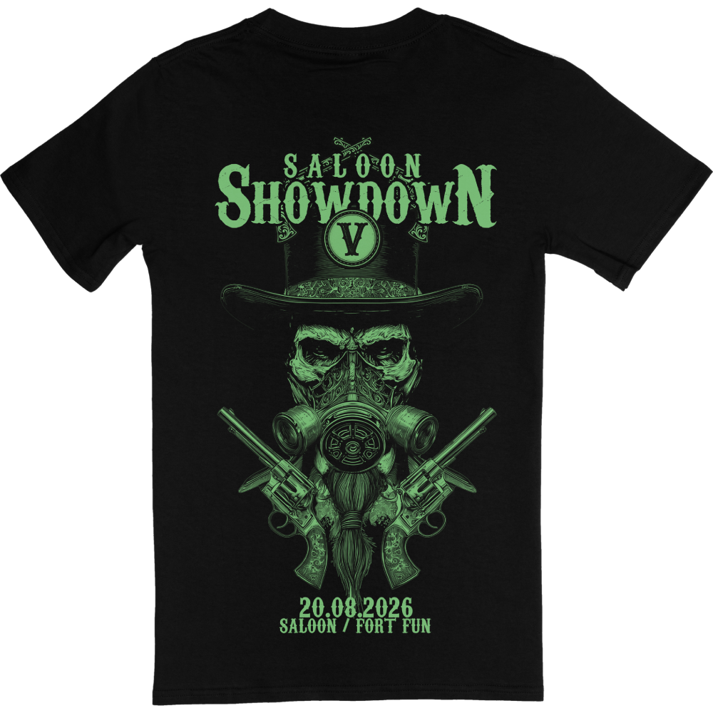 SALOON SHOWDOWN V T-SHIRT