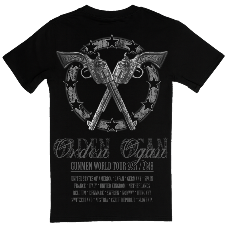 GUNMEN WORLD TOUR 2017/2018 T-SHIRT