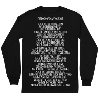 BOOK OF OGAN TOUR LONGSLEEVE