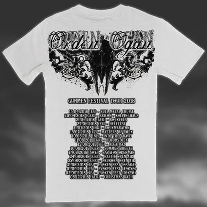 GUNMEN FESTIVALS 2018 T-SHIRT
