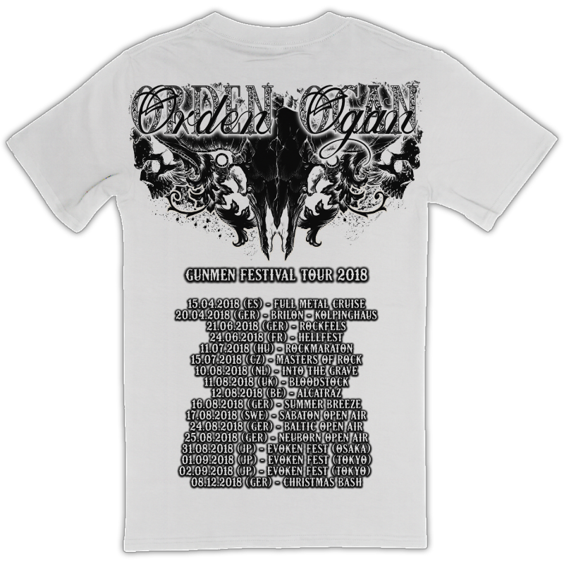 GUNMEN FESTIVALS 2018 T-SHIRT