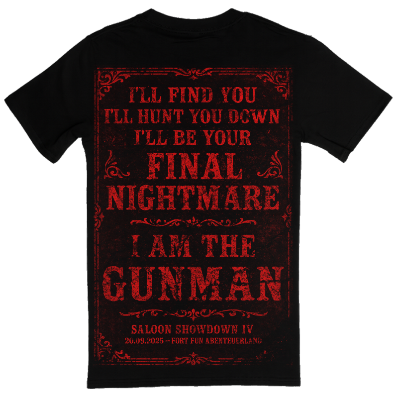 SALOON SHOWDOWN IV T-SHIRT