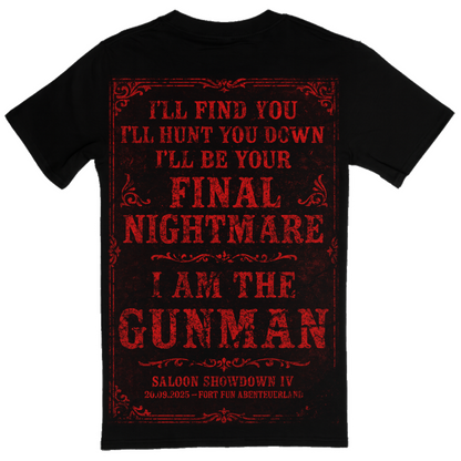 SALOON SHOWDOWN IV T-SHIRT