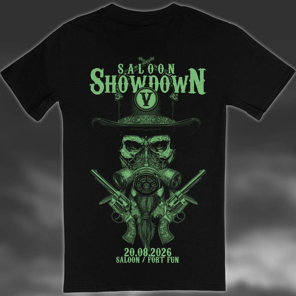 SALOON SHOWDOWN V T-SHIRT