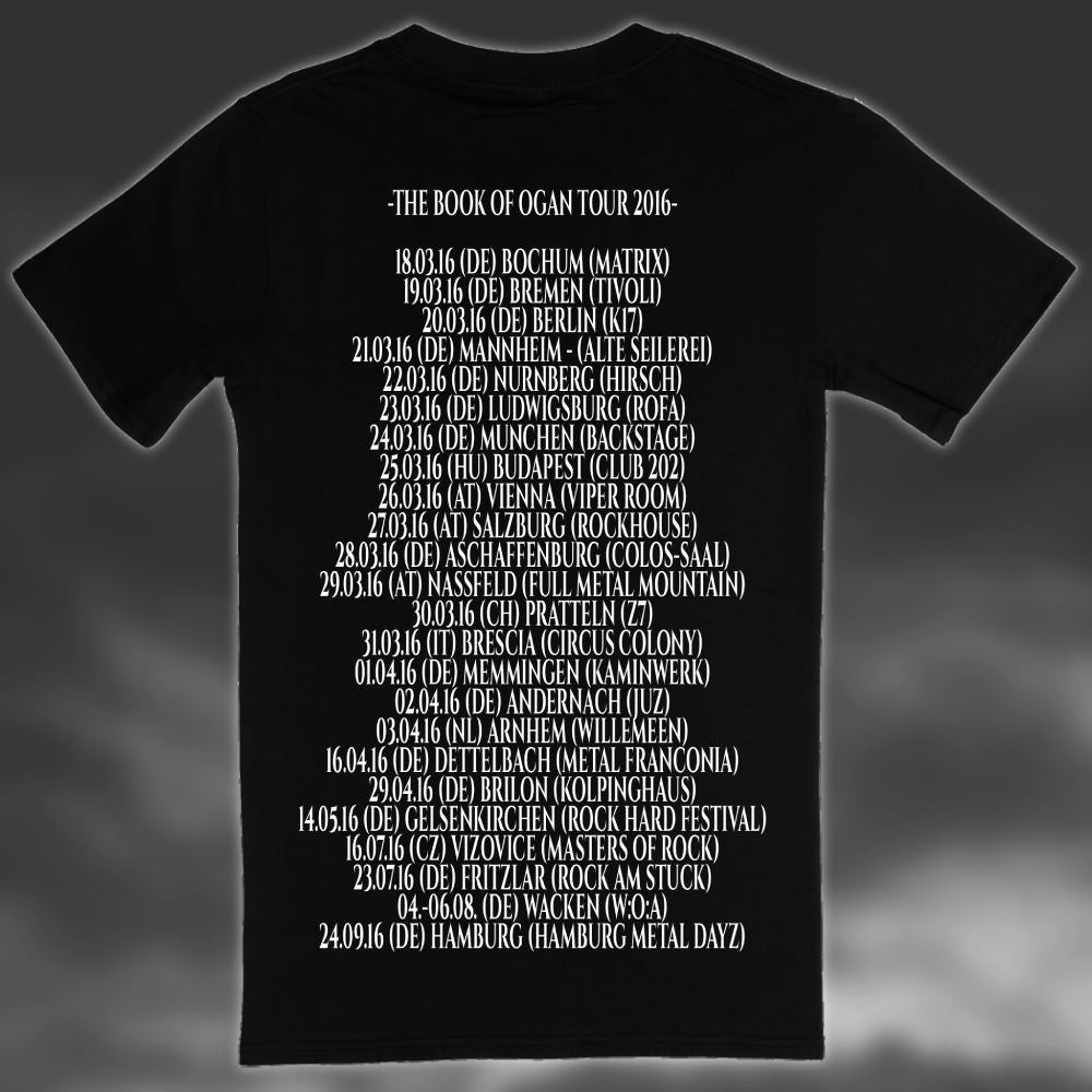 BOOK OF OGAN TOUR T-SHIRT