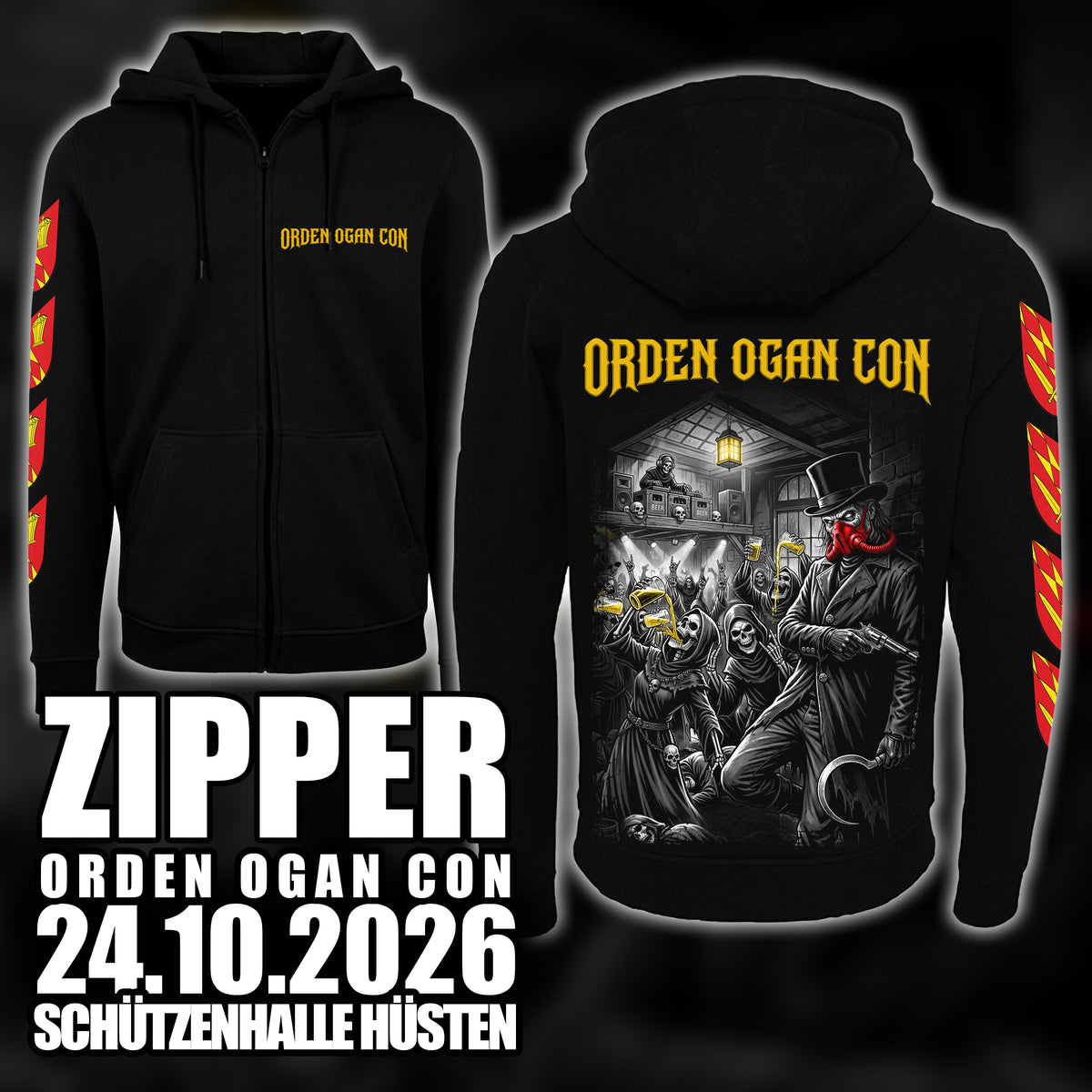 ORDEN OGAN CON TICKET + EVENTZIPPER BUNDLE