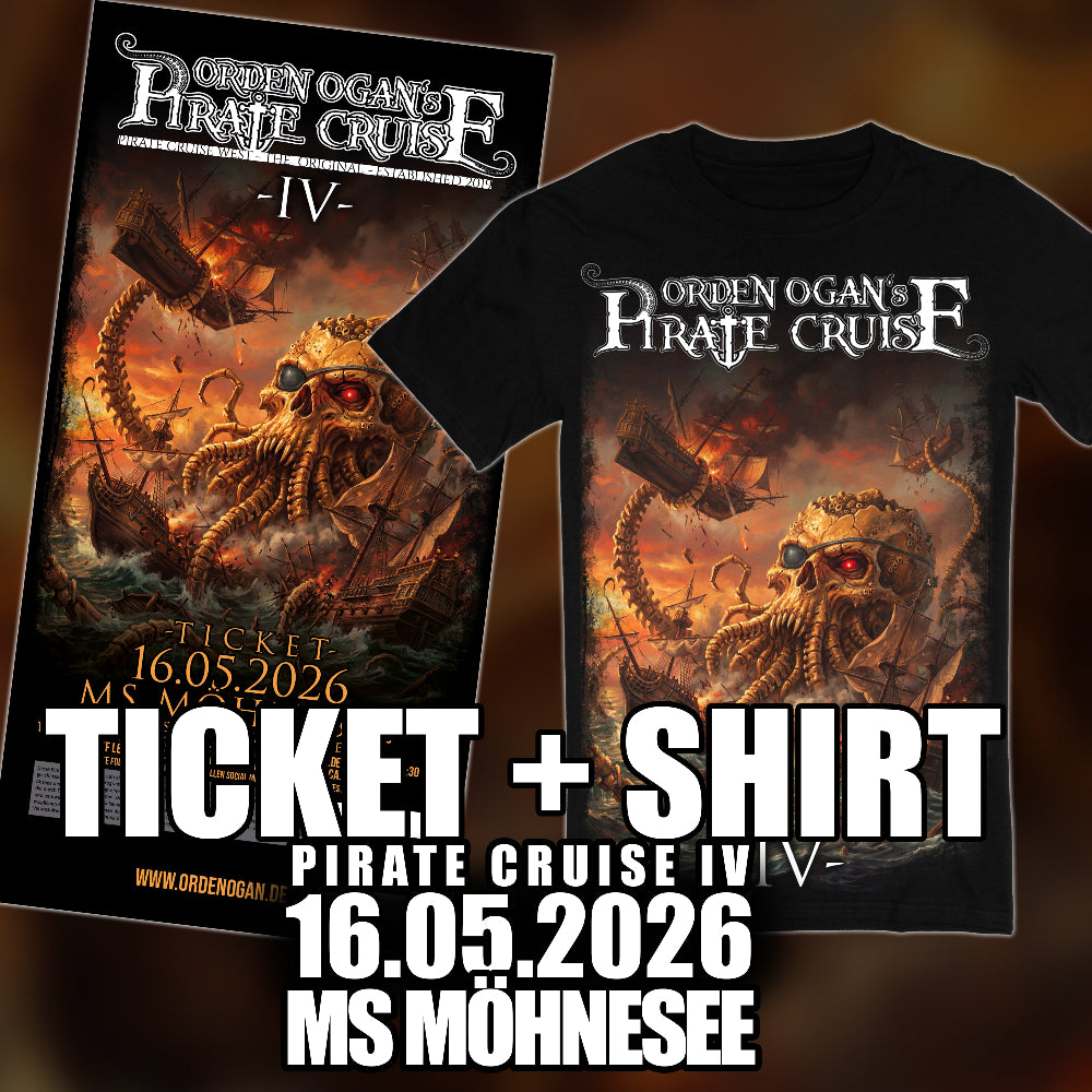 PIRATE CRUISE IV TICKET + T-SHIRT BUNDLE