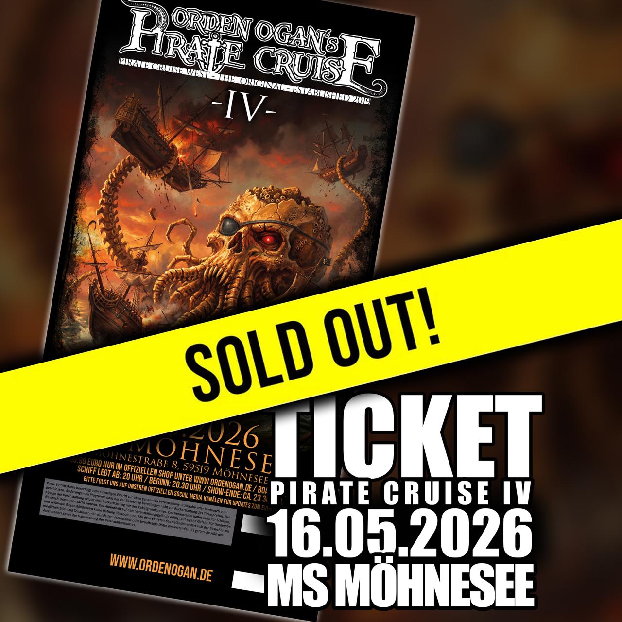 PIRATE CRUISE IV STANDARD TICKET