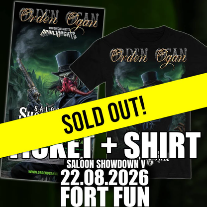 SALOON SHOWDOWN V TICKET + T-SHIRT BUNDLE