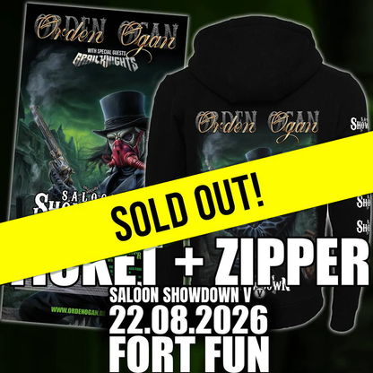 SALOON SHOWDOWN V TICKET + ZIPPER BUNDLE